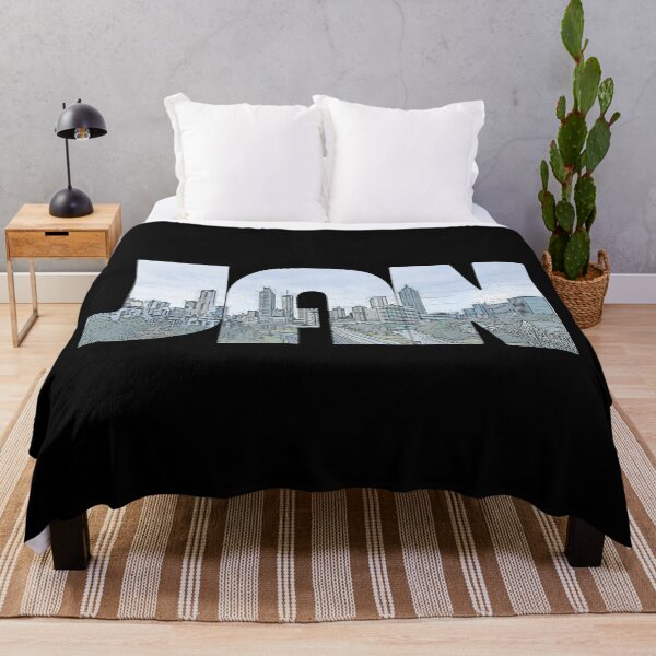 Item preview, Jackson, Mississippi JAN Cityscape designed and sold by CrabbyLobster.