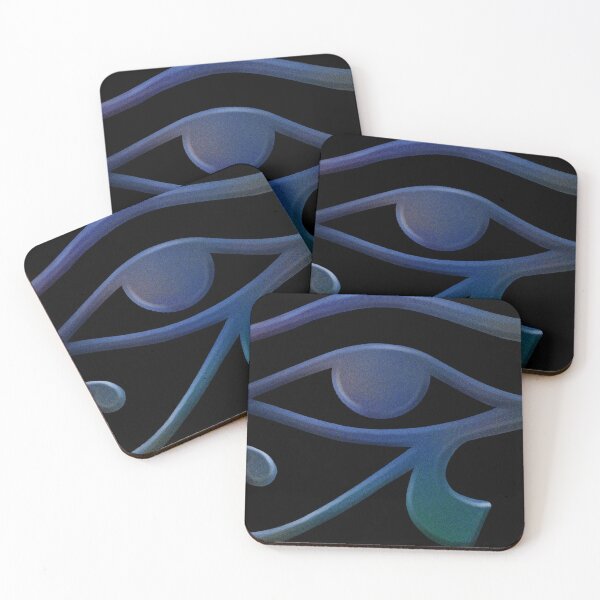 Item preview, Dark blue eye of horus designed and sold by Ekaterina Glazkova.