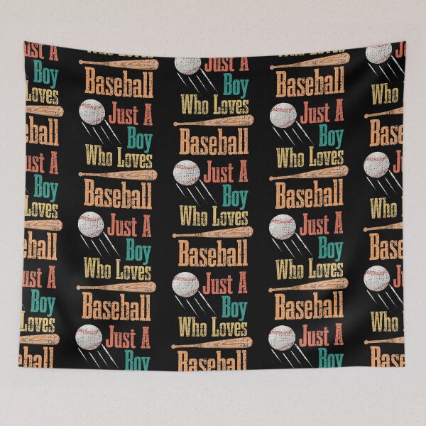 Item preview, Baseball Player Just A Boy Who Loves Baseball Youths Sport designed and sold by CharJens.