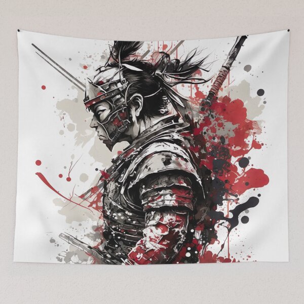 Aperçu de l'œuvre Samurai Warrior créée et vendue par SasukiMedia.