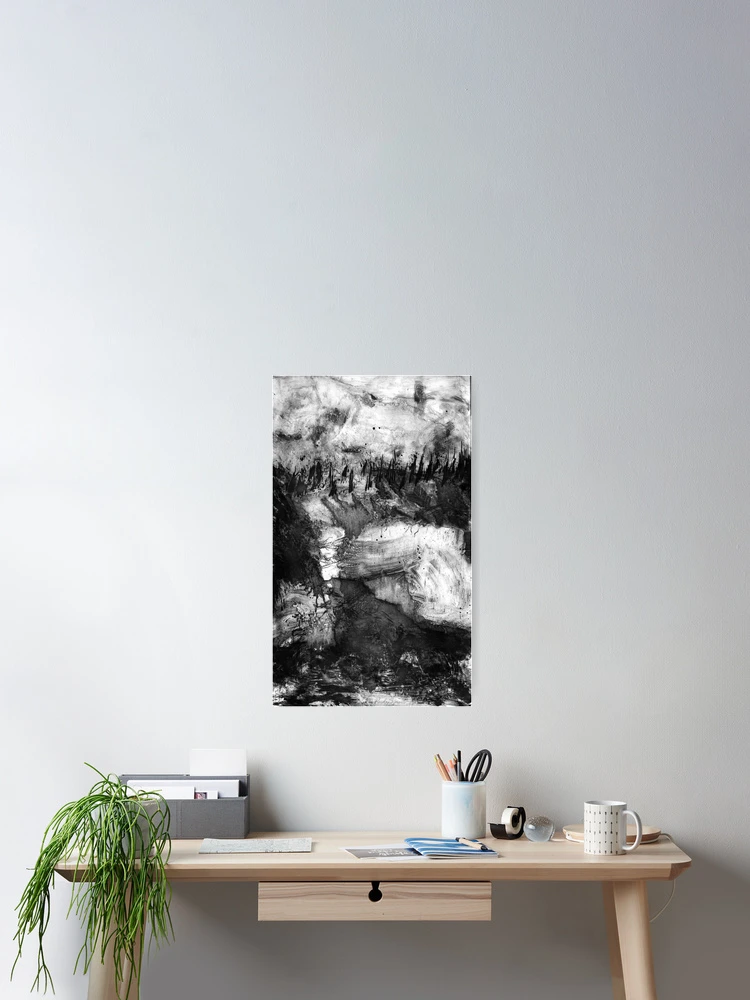 Aperçu 2 sur 3. Poster avec l'œuvre Tree Line créée et vendue par Randy Sprout Fine Art.