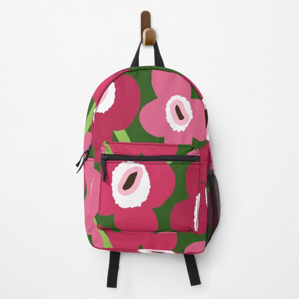 Item preview, Iconic Retro Scandinavian Flowers in Pink and Green designed and sold by Deutschic.