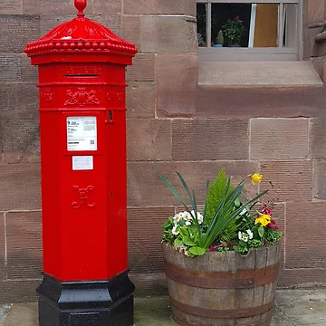 Artwork thumbnail, British Post Box by RAdley21