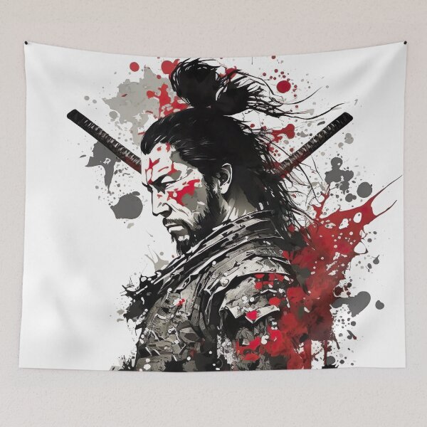 Aperçu de l'œuvre Samurai Warrior créée et vendue par SasukiMedia.