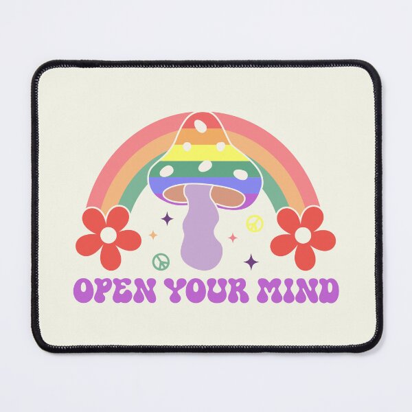 Item preview, Open Your Mind - Pride Rainbow Mushroom designed and sold by FrescoDesign.