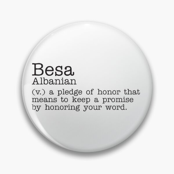 Item preview, Besa - Albanian - Beautiful Word Definition - Typewriter designed and sold by Zooone.