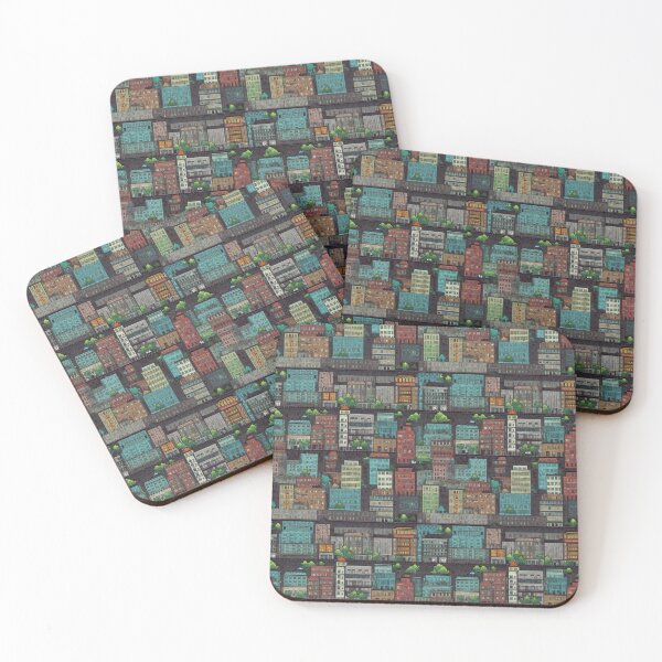 Item preview, Digital Skyline designed and sold by PixelPatchwork.