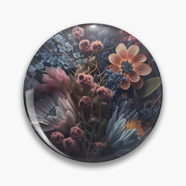 Artikelvorschau, Botanische Kunst der Wildblumen, dunkle botanische Kunst, Blumen entworfen und verkauft von crickmonster.