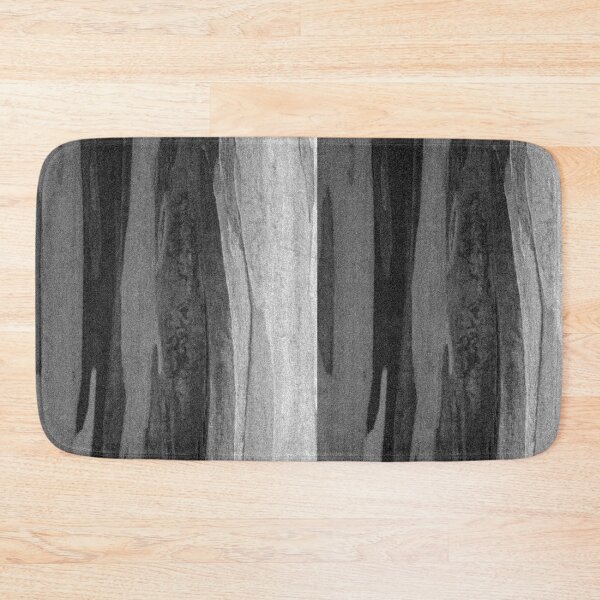 Item preview, Tree Bark Texture Grain Effects Black and White Vertical designed and sold by eddiebarronshop.