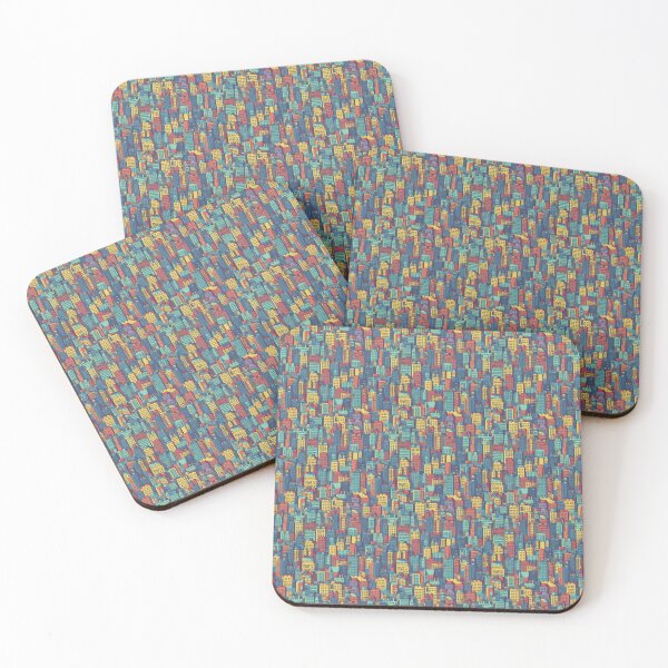 Item preview, Retro Pixel City designed and sold by PixelPatchwork.