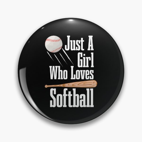 Item preview, Softball Player Just A Girl Who Loves Softball Youths Sport designed and sold by CharJens.
