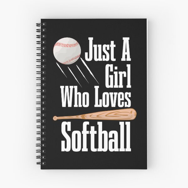 Item preview, Softball Player Just A Girl Who Loves Softball Youths Sport designed and sold by CharJens.