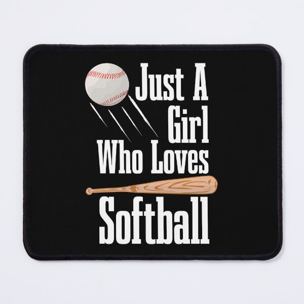 Item preview, Softball Player Just A Girl Who Loves Softball Youths Sport designed and sold by CharJens.