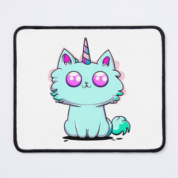 Item preview, Cute cat-unicorn - unicorn cat designed and sold by Miladiou.