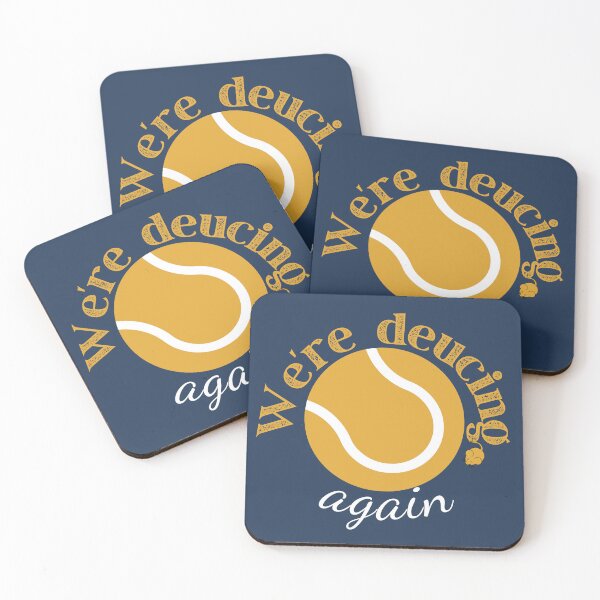 Item preview, We're deucing again - Tennis lovers designed and sold by StoneybrokeM.