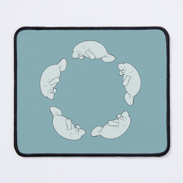 Item preview, cute manatees floaty potato designed and sold by ZajeBala.