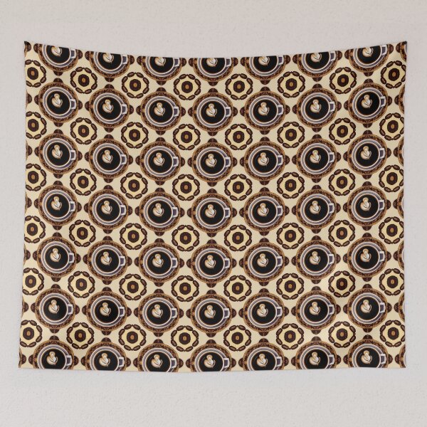 Item preview, Coffee Seamless Pattern - Coffee Cup Seamless Pattern designed and sold by Patternawy.