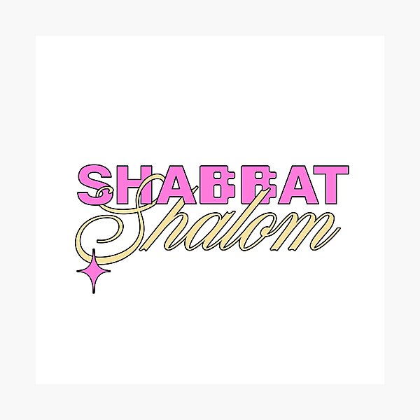 Artikelvorschau, Shabbat Shalom Pastellfarben entworfen und verkauft von MorahFish.