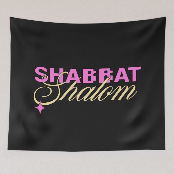 Item preview, Shabbat Shalom Pastel Colors designed and sold by MorahFish.