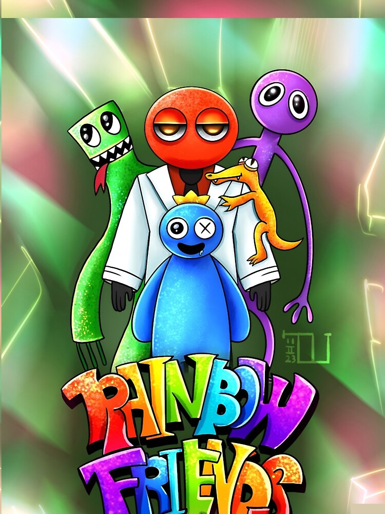 Green Rainbow Friend  Poster for Sale by shifflette1