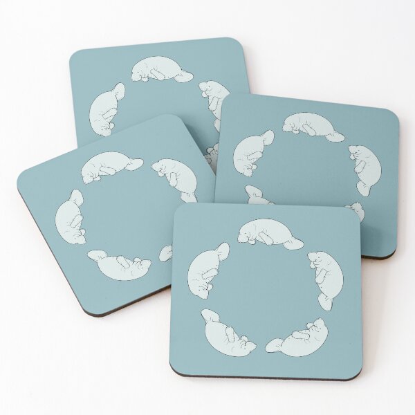 Item preview, cute manatees floaty potato designed and sold by ZajeBala.