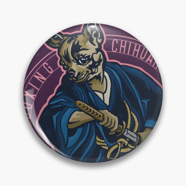 Item preview, boxing chihuahua dojo designed and sold by Chantaluh.