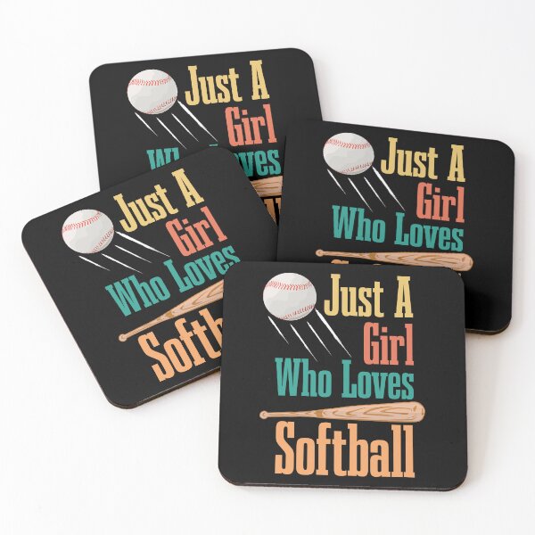 Item preview, Softball Player Just A Girl Who Loves Softball Youths Sport designed and sold by CharJens.