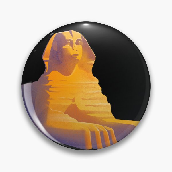 Item preview, Realistic Sphinx drawn in the technique of an airbrushing designed and sold by Ekaterina Glazkova.