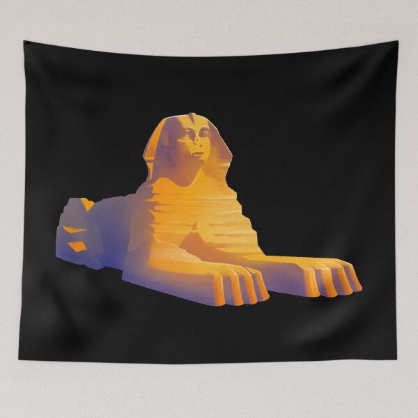 Item preview, Realistic Sphinx drawn in the technique of an airbrushing designed and sold by Ekaterina Glazkova.