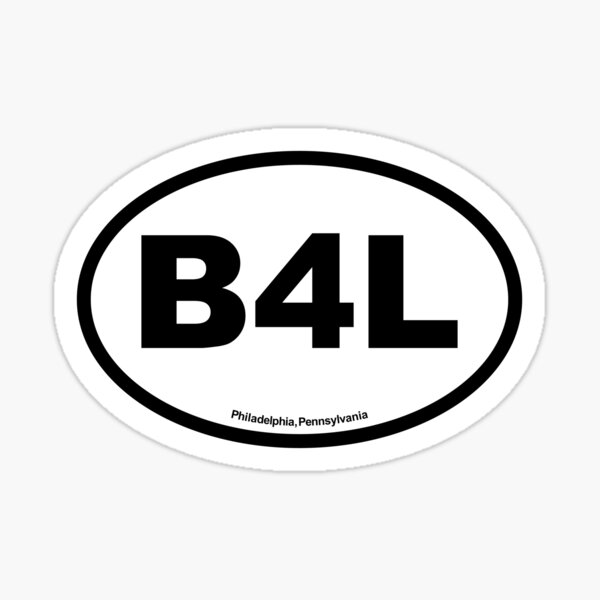 Artikel-Vorschau von Disco Biscuits – B4L – Philadelphia, Pennsylvania – Stadtaufkleber, designt und verkauft von krapart.