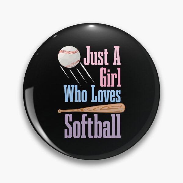 Item preview, Softball Player Just A Girl Who Loves Softball Youths Sport designed and sold by CharJens.