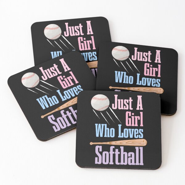 Item preview, Softball Player Just A Girl Who Loves Softball Youths Sport designed and sold by CharJens.