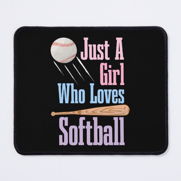 Item preview, Softball Player Just A Girl Who Loves Softball Youths Sport designed and sold by CharJens.