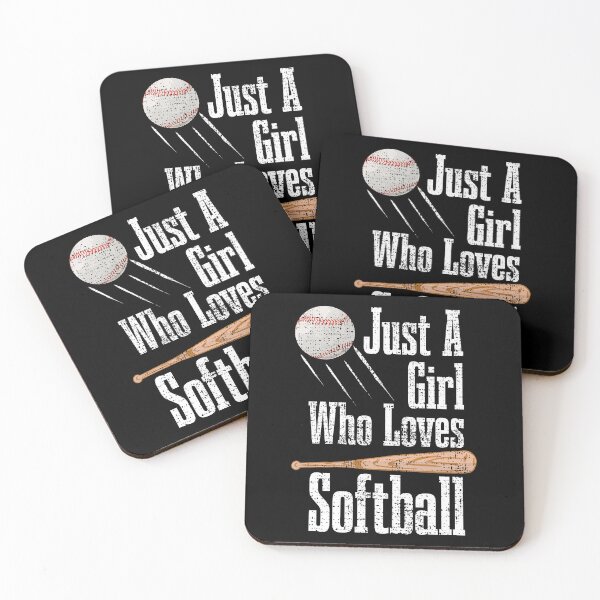 Item preview, Softball Player Just A Girl Who Loves Softball Youths Sport designed and sold by CharJens.