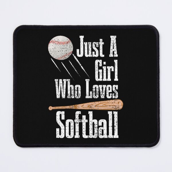 Item preview, Softball Player Just A Girl Who Loves Softball Youths Sport designed and sold by CharJens.