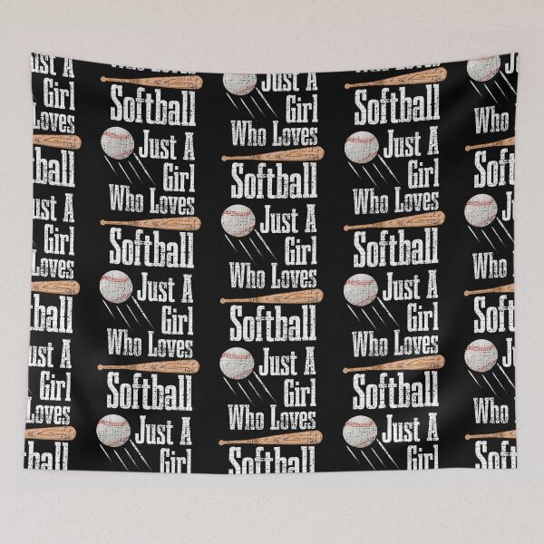 Item preview, Softball Player Just A Girl Who Loves Softball Youths Sport designed and sold by CharJens.