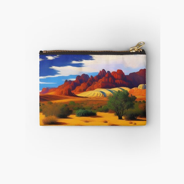 Artikelvorschau, Wüstenlandschaft, pastos, Ai Generated Art entworfen und verkauft von ACC .