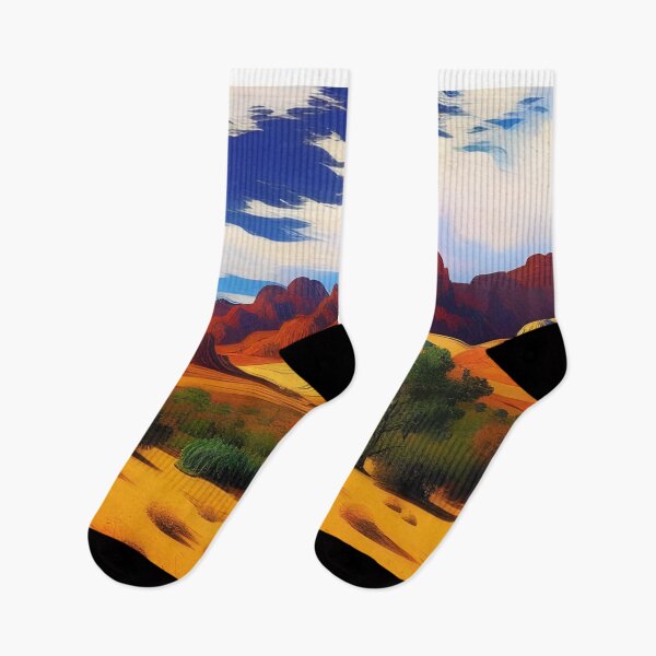 Item preview, Desert landscape, impasto, Ai Generated Art  designed and sold by ACC .