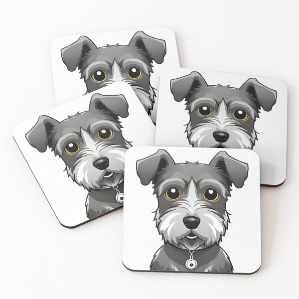 Item preview, Salt and Pepper Schnauzer designed and sold by Caros-Lines.