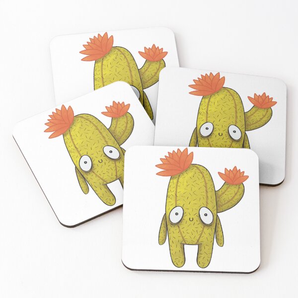 Item preview, Cactus Guy with Orange Flower designed and sold by Wubsys.
