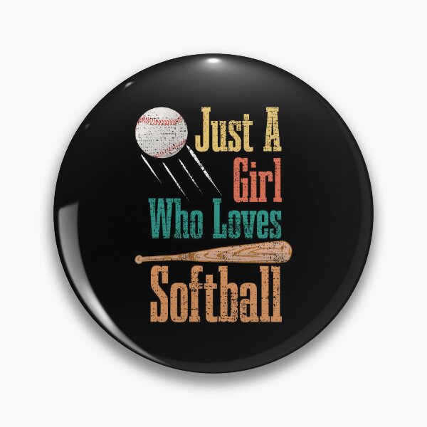 Item preview, Softball Player Just A Girl Who Loves Softball Youths Sport designed and sold by CharJens.