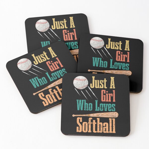 Item preview, Softball Player Just A Girl Who Loves Softball Youths Sport designed and sold by CharJens.