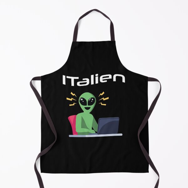 Item preview, ITalien Alien Computer Scientist Hacker designed and sold by MooonTees.