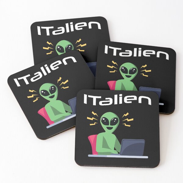 Item preview, ITalien Alien Computer Scientist Hacker designed and sold by MooonTees.