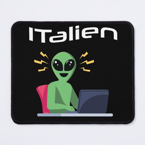 Item preview, ITalien Alien Computer Scientist Hacker designed and sold by MooonTees.