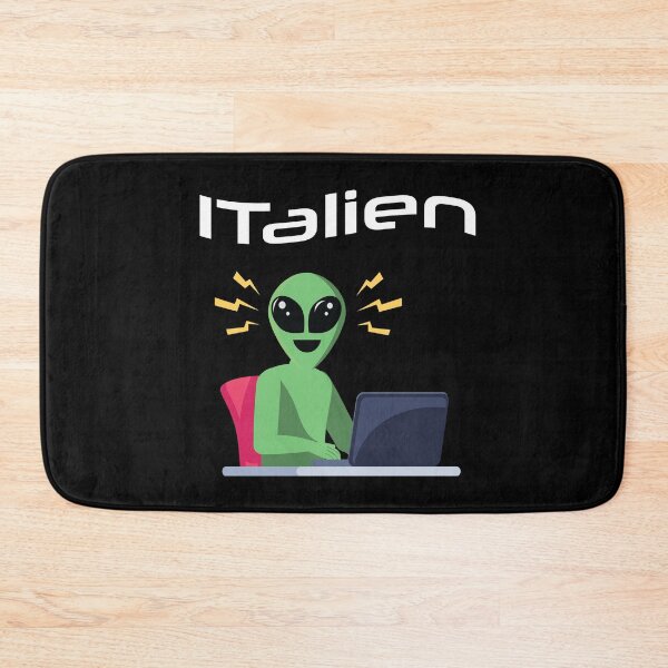 Item preview, ITalien Alien Computer Scientist Hacker designed and sold by MooonTees.
