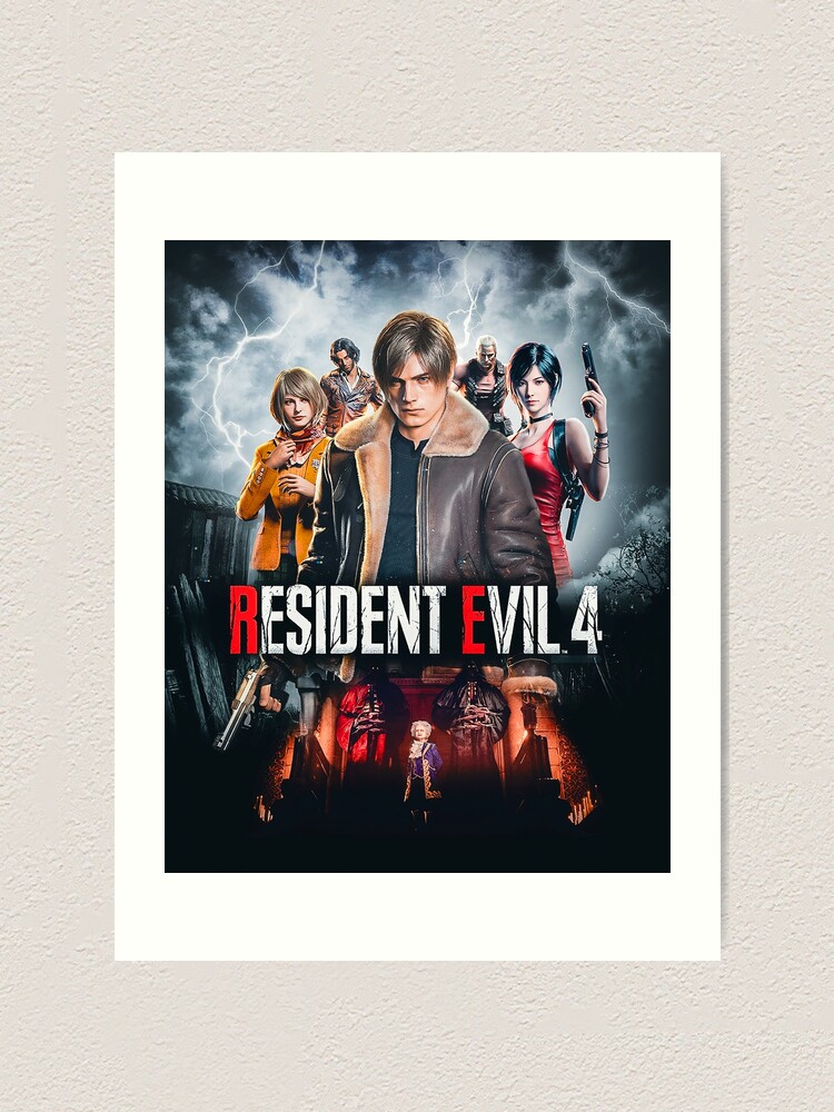 Resident Evil 4 Remake, Re4, Resident Evil 4 Art Print for Sale by  palmwillow