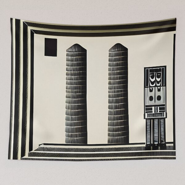 Item preview, Robot in the style of famous art. designed and sold by CRAFTER-MEDIA.