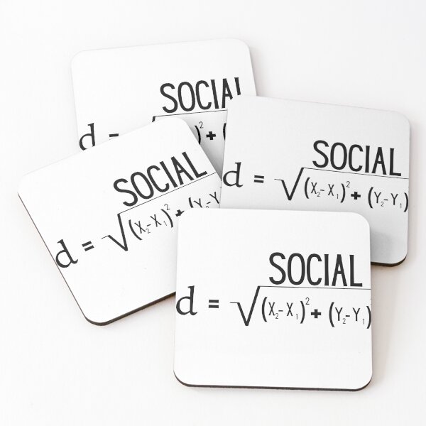 Item preview, Social Distance Formula designed and sold by ArtShotss.