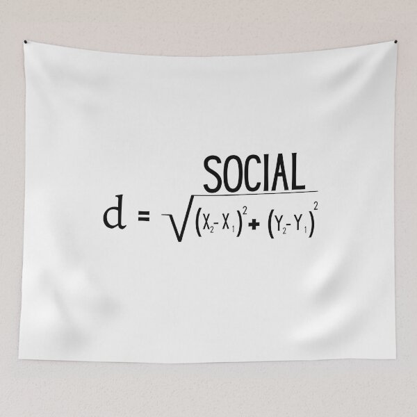 Item preview, Social Distance Formula designed and sold by ArtShotss.
